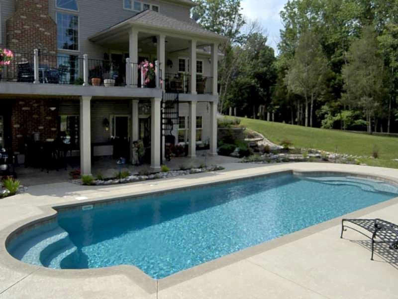 pisces fiberglass pool