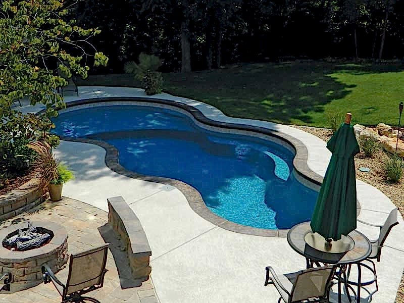 axiom fiberglass pool