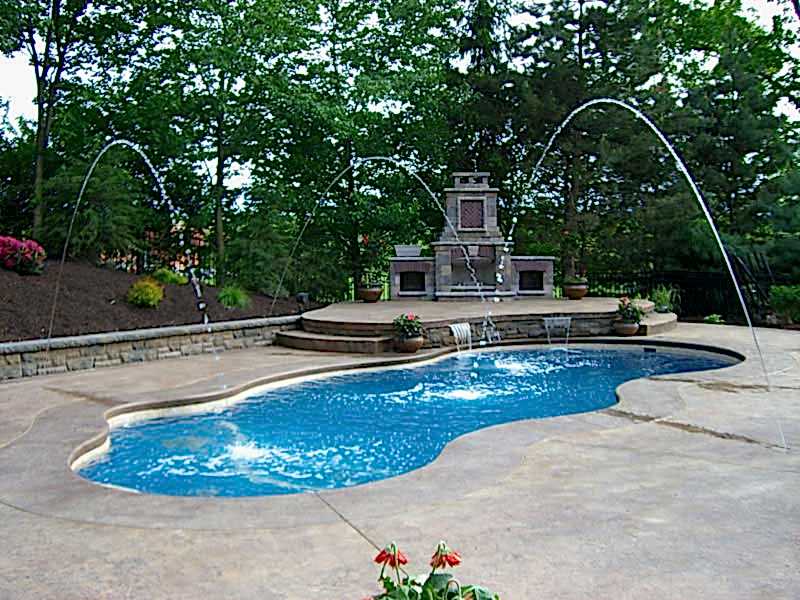 calypso fiberglass pool
