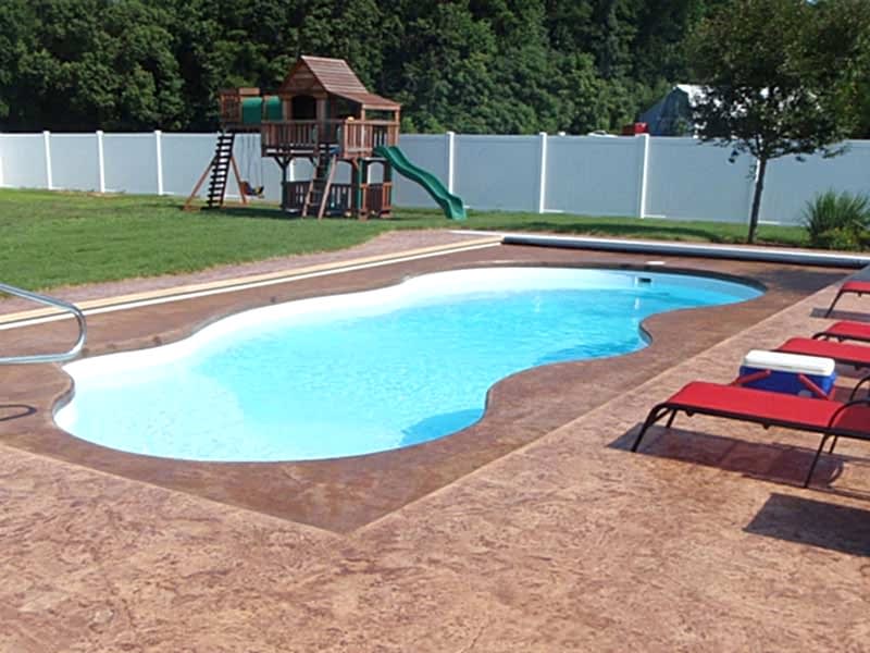 calypso fiberglass pool