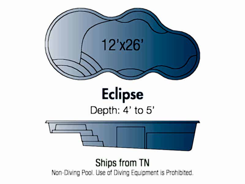 eclipse fiberglass pool