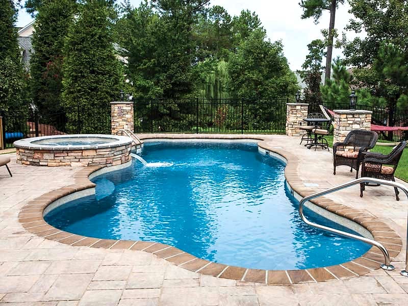 Synergy fiberglass pool
