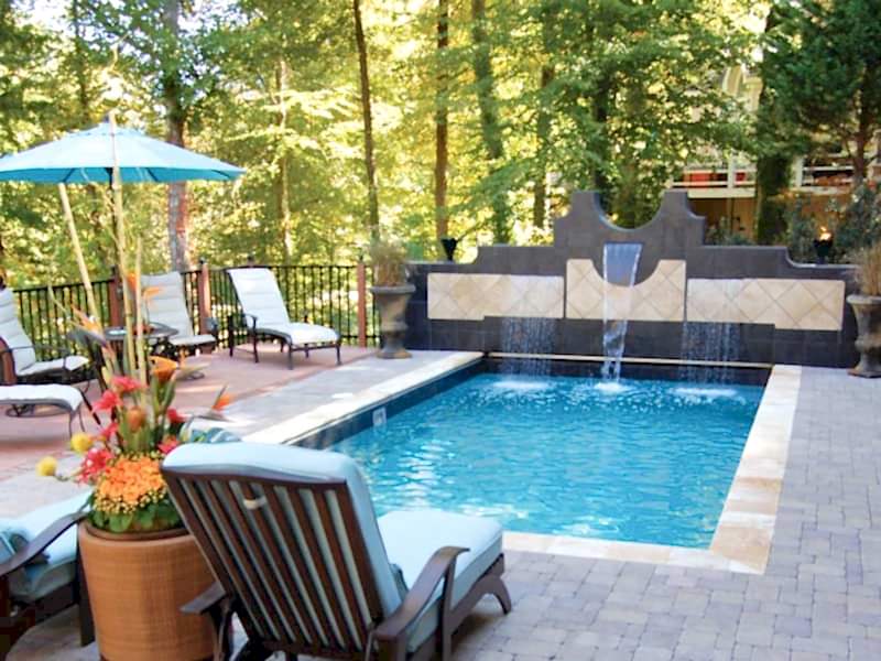 helios fiberglass pool