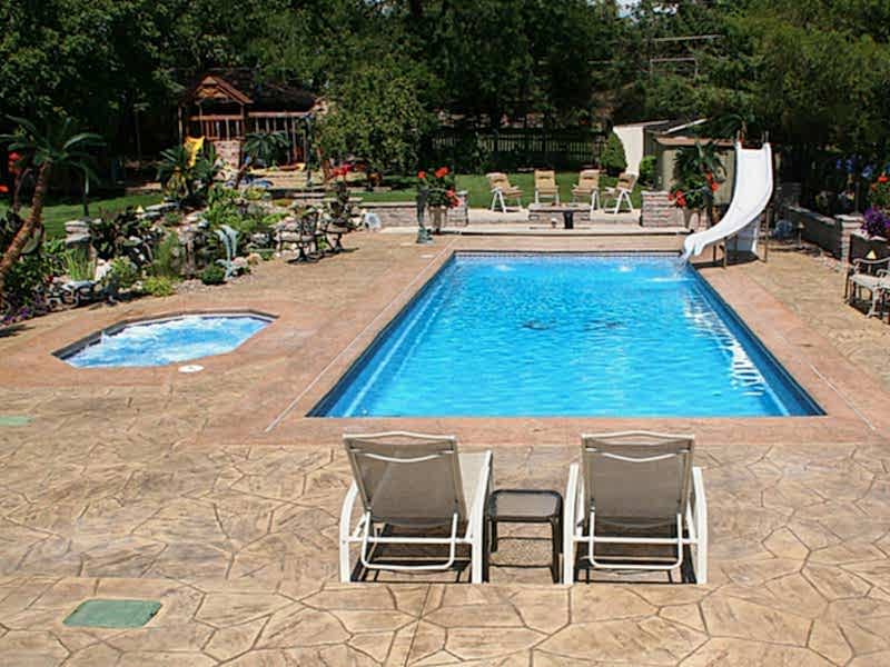 horizon fiberglass pool