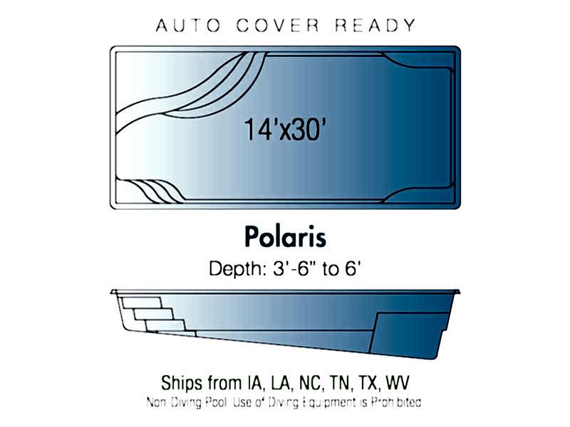 polaris fiberglass pool