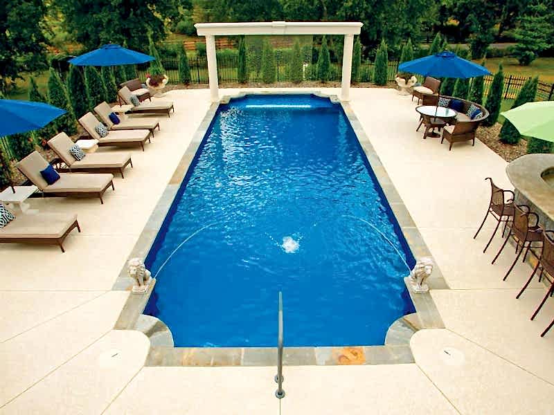 regulus fiberglass pool