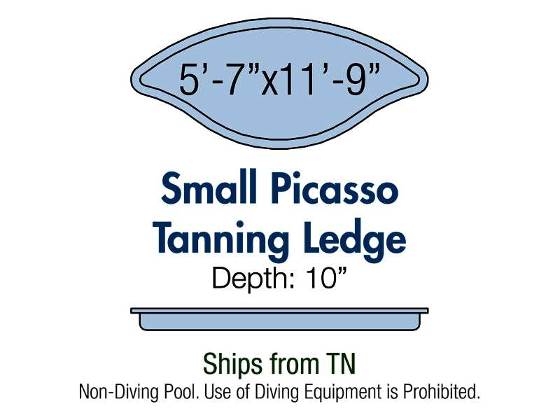 Small Picasso Tanning Ledge